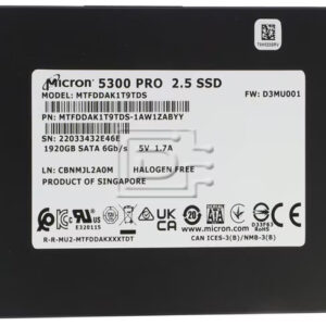 Home Original micron 5300 pro 1.92tb sata iii 6gb/s 2.5 inch enterprise ssd