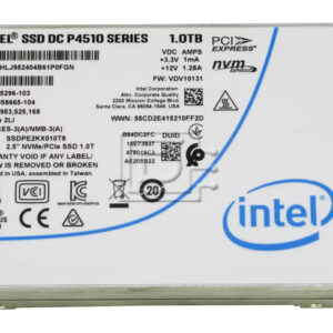 Home Original intel p4510 1tb nvme pcie 3.1 x4 u.2 enterprise solid state drive