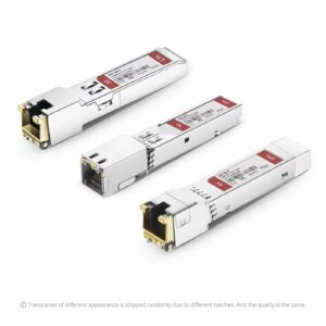 Cisco GLC-T compatible 1000BASE-T SFP copper transceiver module, RJ-45