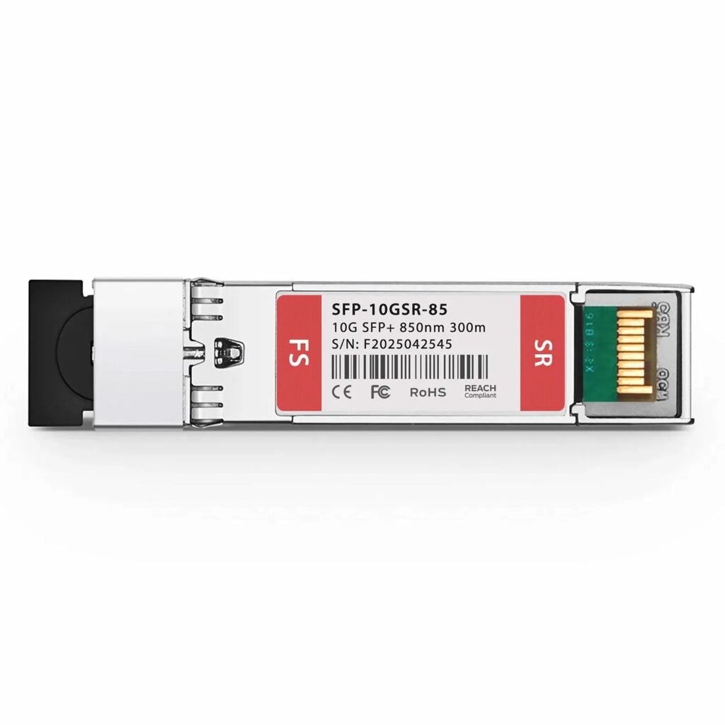 Cisco SFP-10G-SR compatible 10GBASE-SR SFP+ transceiver module, LC duplex multimode