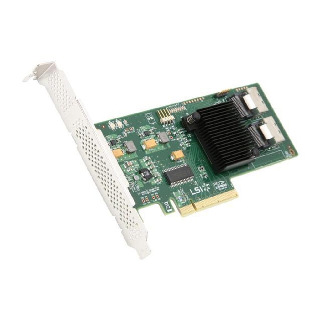 LSI 9211-8i SAS2008 8-port SAS HBA controller card flashed to IT mode